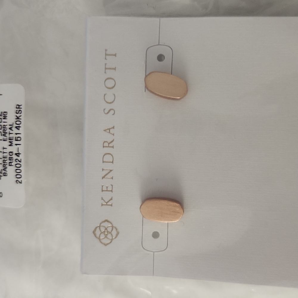 Kendra Scott Rose Gold Stud Earrings